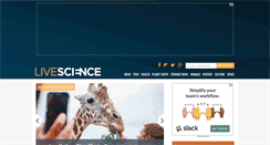 Desktop Screenshot of livescience.com
